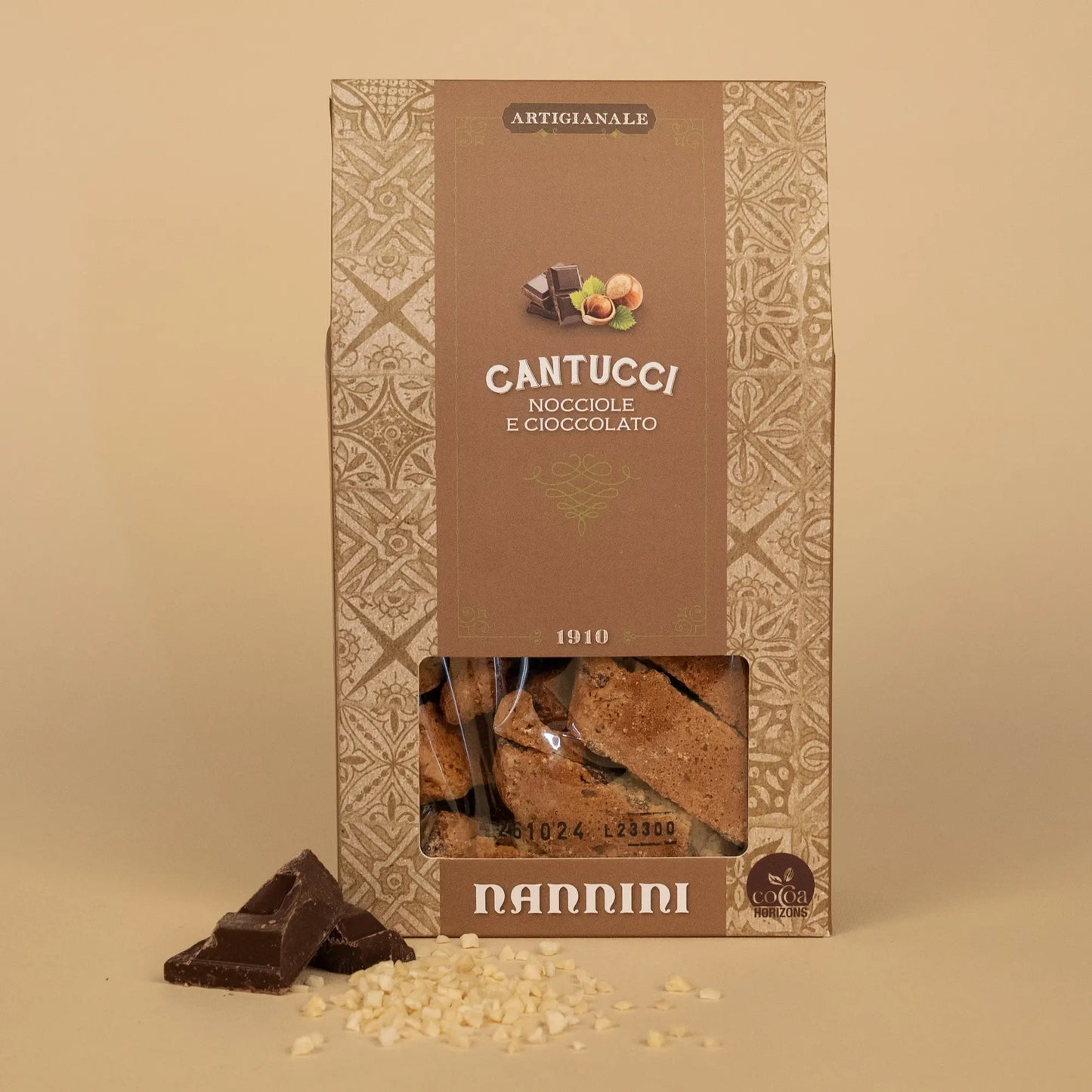 Hazelnut and Chocolate Cantuccini