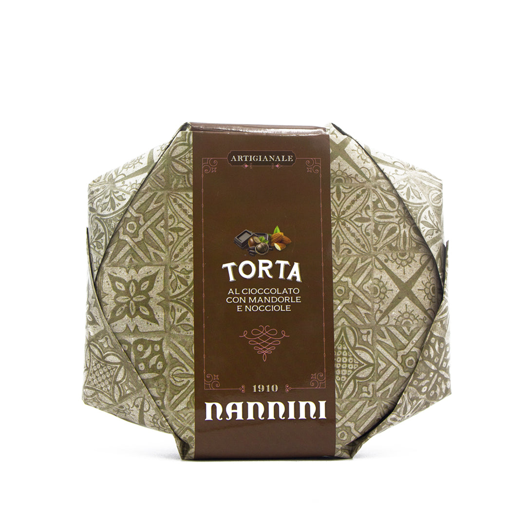 Torta Cioccolato Mandorle e Nocciole