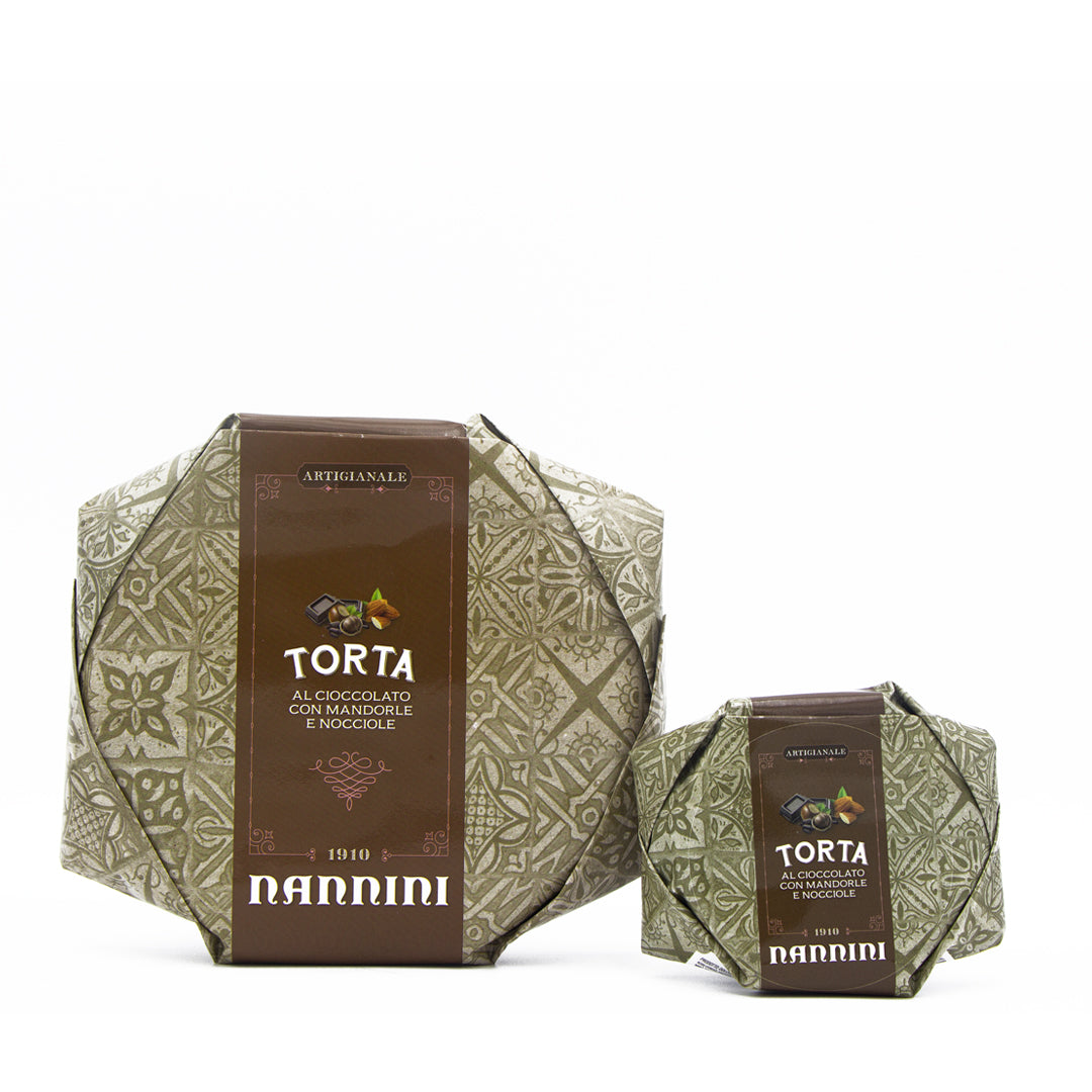 Torta Cioccolato Mandorle e Nocciole